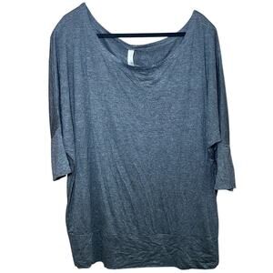 Dark Gray - NWT - Relaxed Fit Lounge Shirt - Women's Size 2XL